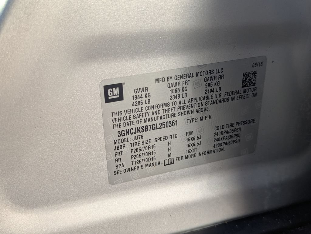 Used 2016 Chevrolet Trax LS FWD image 28