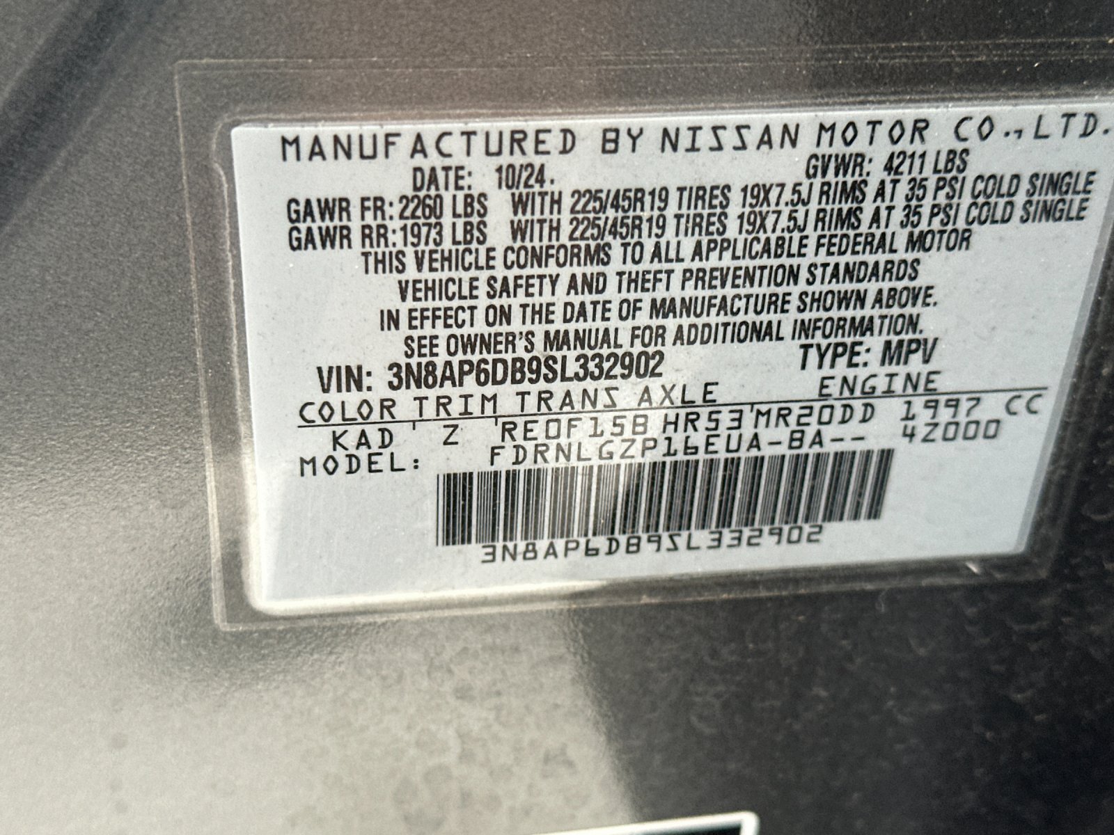 Used 2025 Nissan Kicks SR w/ Illumination Package AWD/4WD image 26
