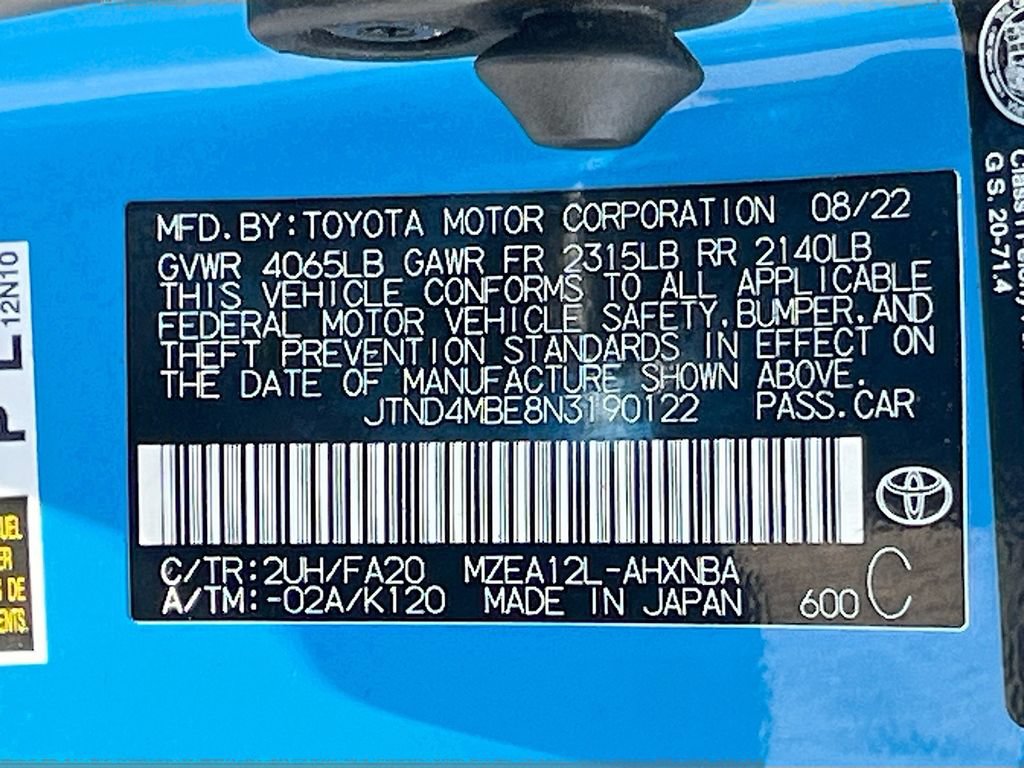 Used 2022 Toyota Corolla SE FWD image 29