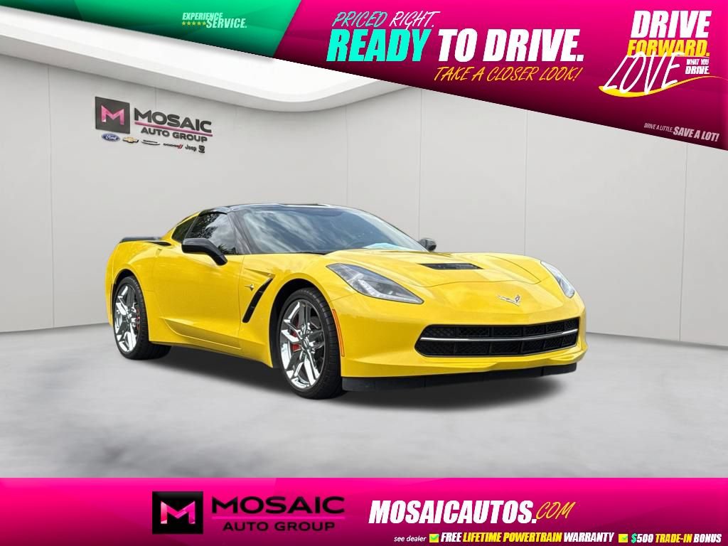 Used 2015 Chevrolet Corvette Stingray Coupe w/ ZF1 Appearance Package RWD image 1
