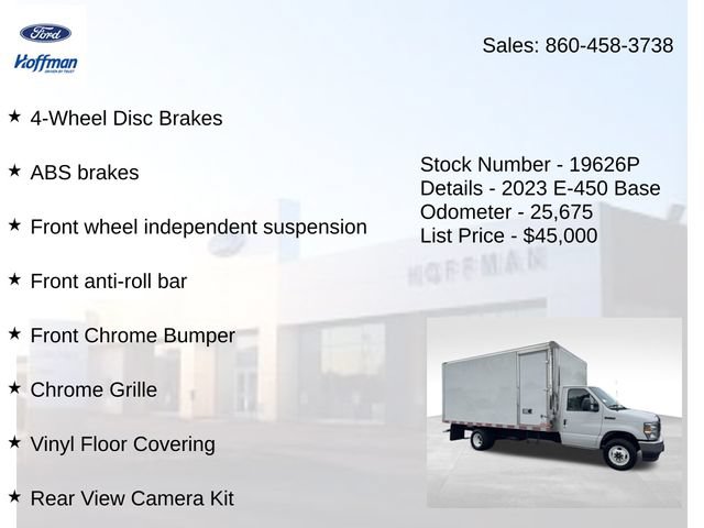 Used 2023 Ford E-450 and Econoline 450 Super Duty w/ Power Windows & Locks Group RWD image 15
