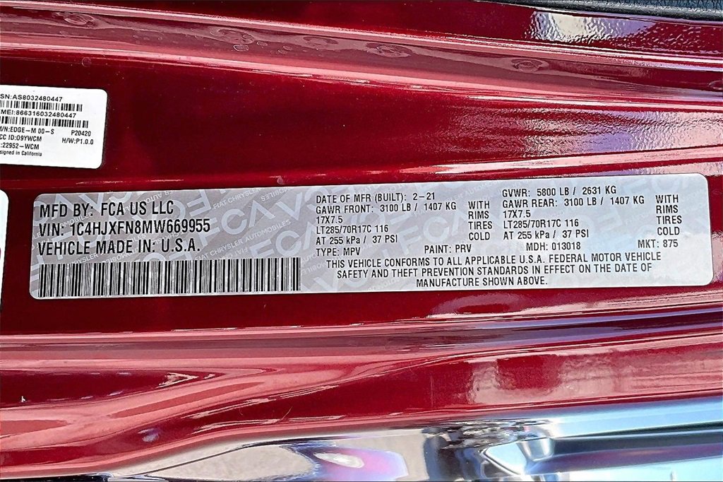 Used 2021 Jeep Wrangler Unlimited Rubicon image 26