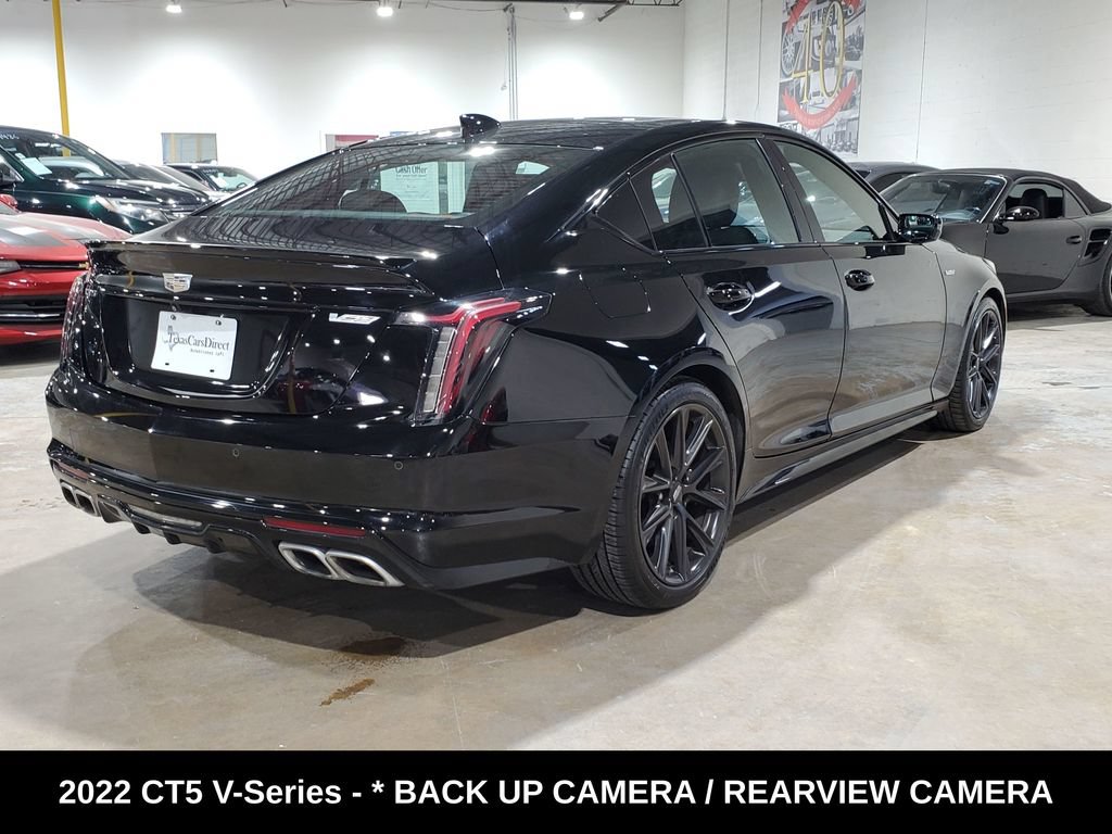 Used 2022 Cadillac CT5 V w/ Cold Weather Package RWD image 10