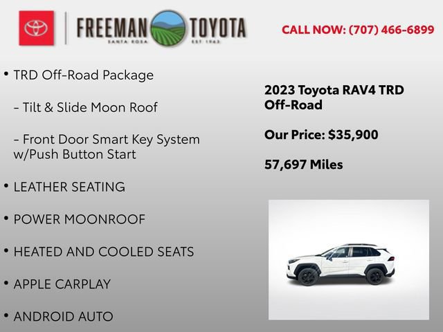 Used 2023 Toyota RAV4 TRD Off-Road w/ TRD Off-Road Weather Package AWD/4WD image 9