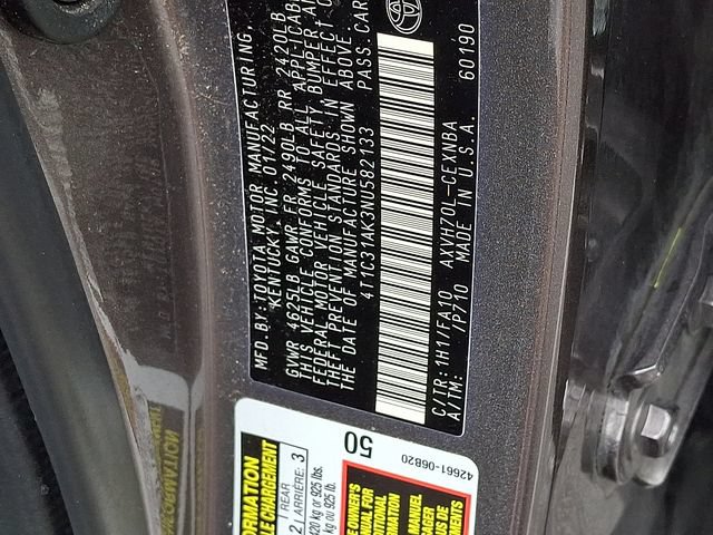 Certified 2022 Toyota Camry LE FWD image 25