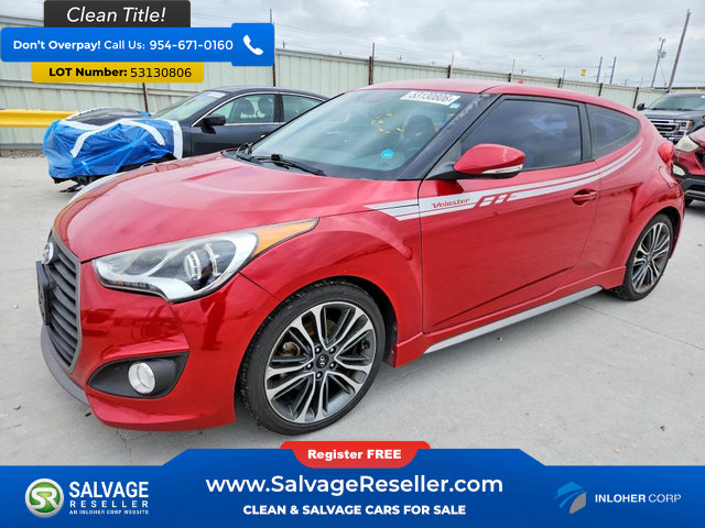 Used 2016 Hyundai Veloster Turbo FWD image 1