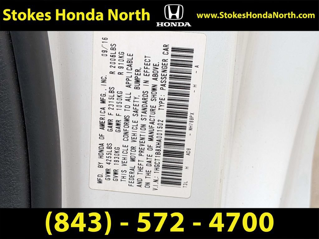 Certified 2017 Honda Accord EX-L image 9