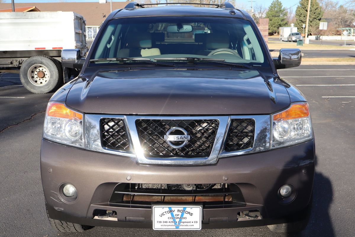 Used 2014 Nissan Armada Platinum w/ 2nd Row Captain Seat Package image 12
