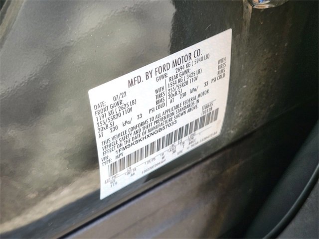 Certified 2022 Ford Explorer ST-Line w/ Class IV Trailer Tow Package image 35