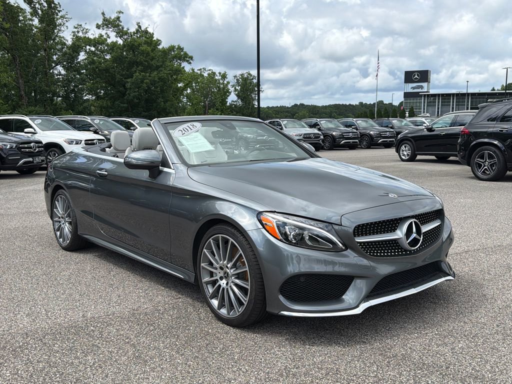 Used 2018 Mercedes-Benz C 300 Cabriolet image 3