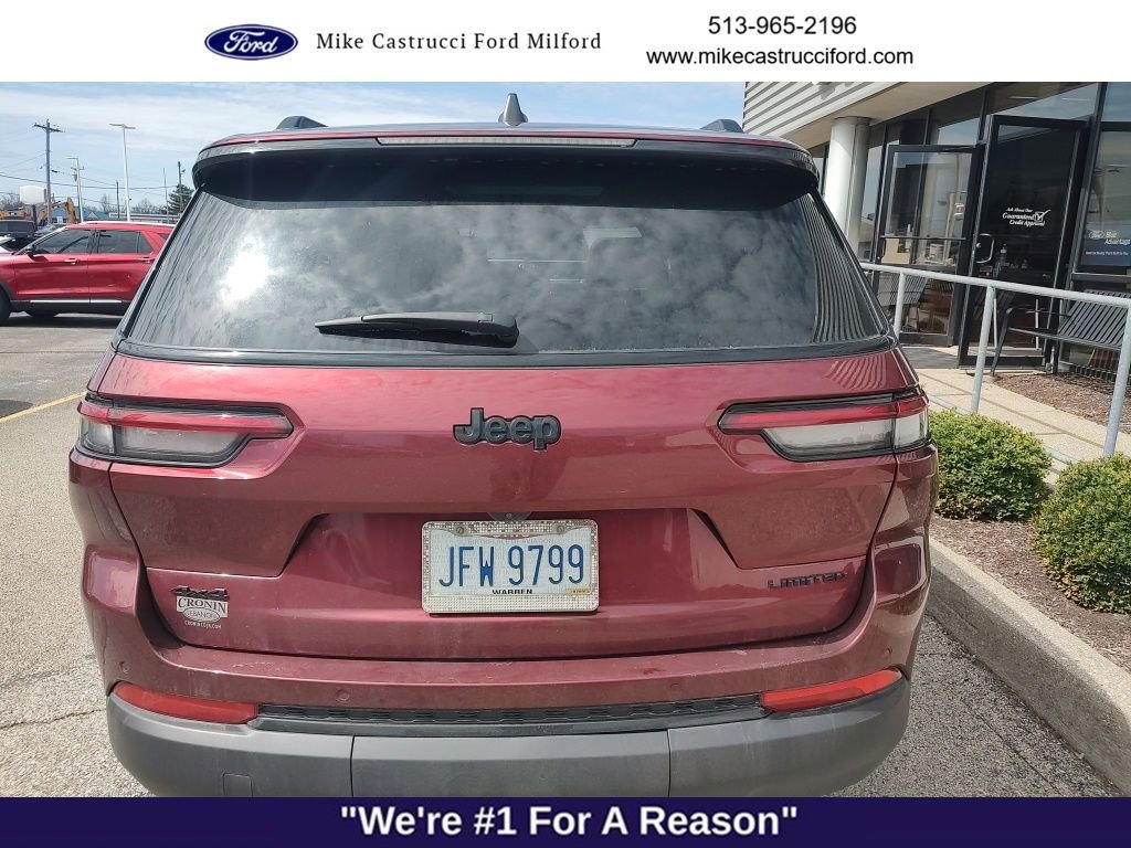 Used 2025 Jeep Grand Cherokee L Limited w/ Black Appearance Package image 4
