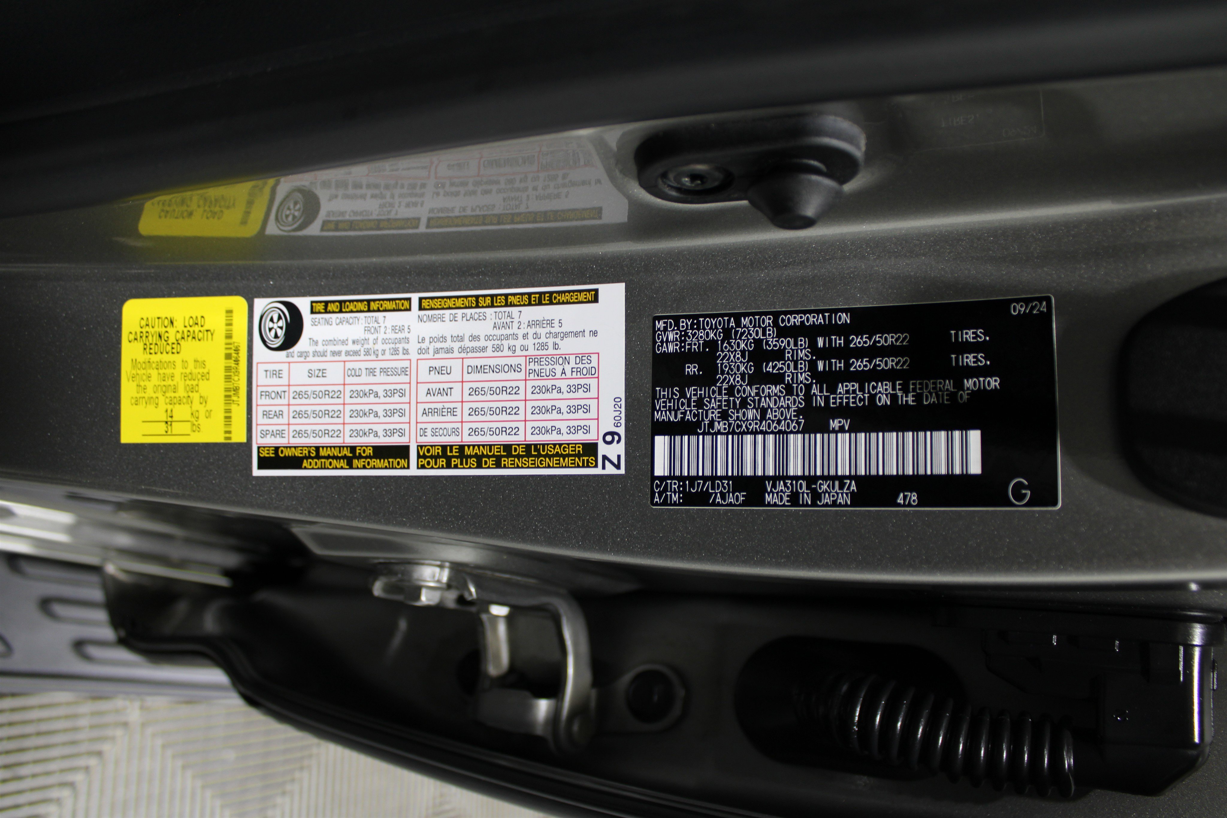 Used 2024 Lexus LX 600 F Sport image 43