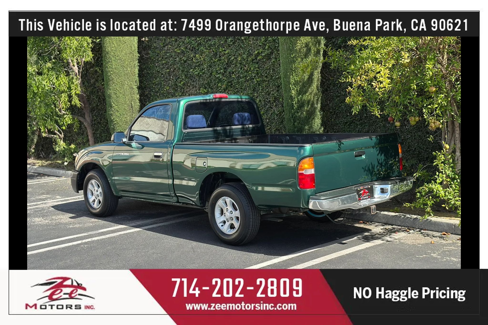 Used 2000 Toyota Tacoma 2WD Regular Cab image 9