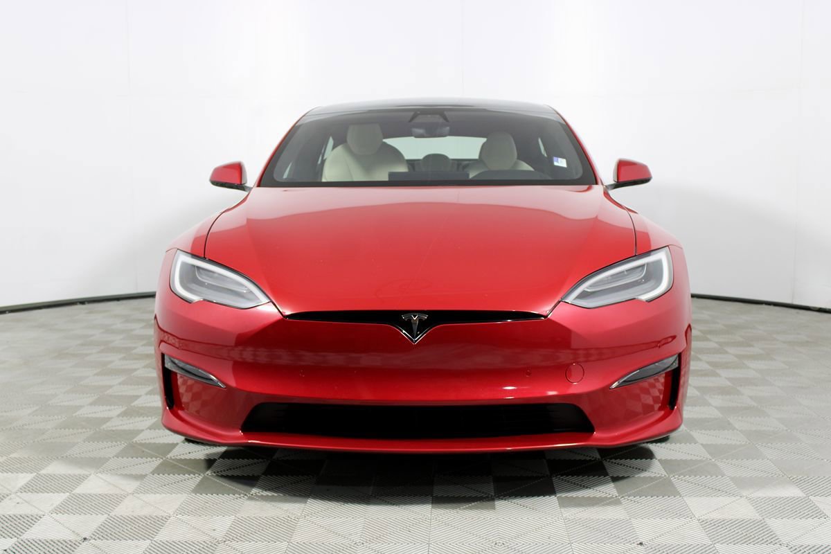 Used 2021 Tesla Model S Plaid AWD/4WD image 2