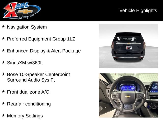 Certified 2024 Chevrolet Tahoe Premier AWD/4WD image 2