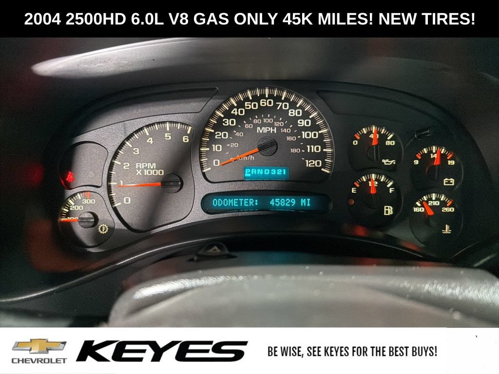 Used 2004 Chevrolet Silverado 2500 W/T w/ Snow Plow Prep Package AWD/4WD image 21
