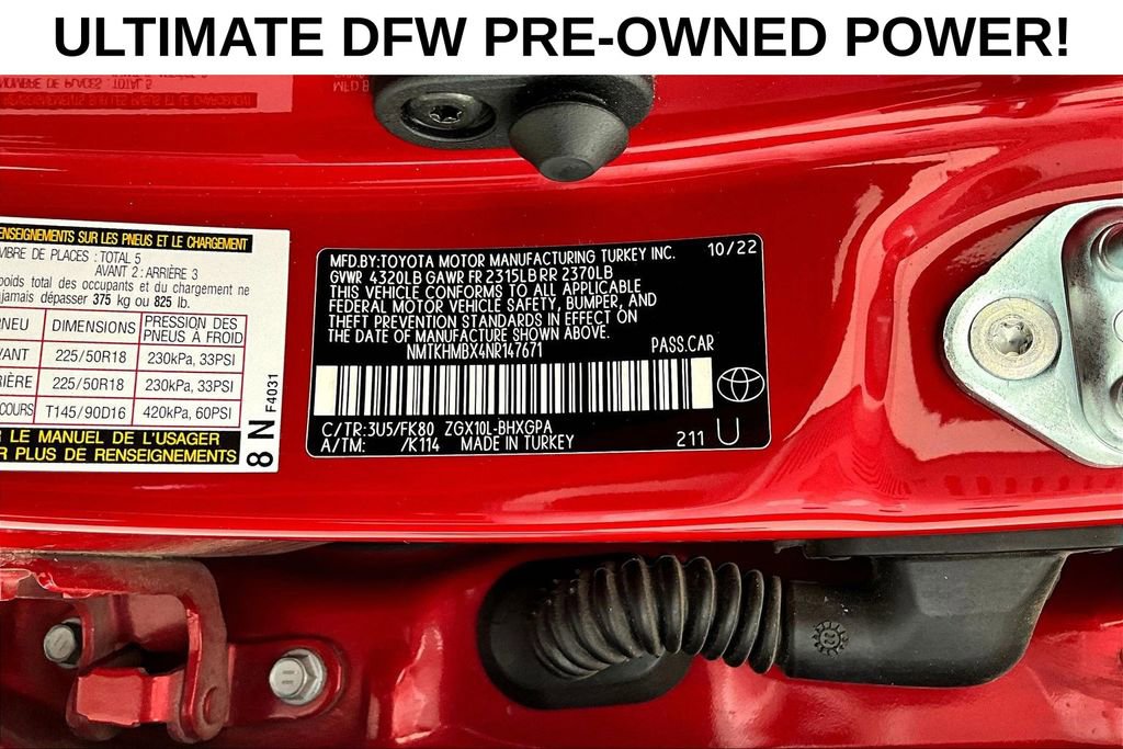 Used 2022 Toyota C-HR XLE FWD image 39