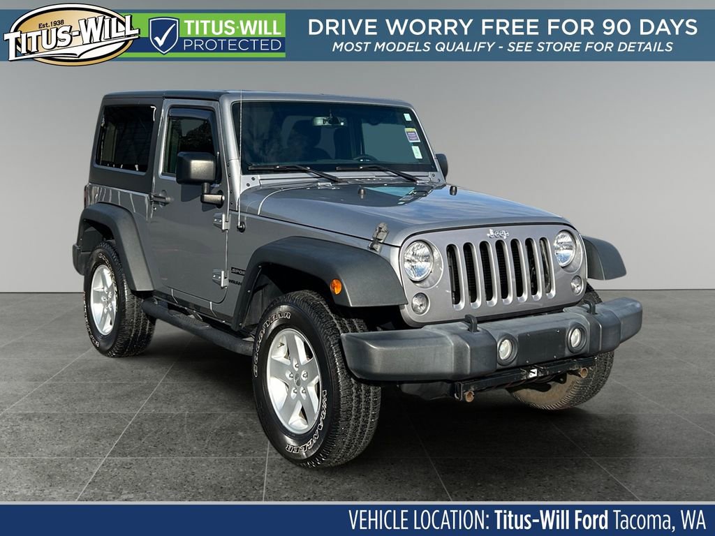 Used 2017 Jeep Wrangler Sport w/ Quick Order Package 24S video 1
