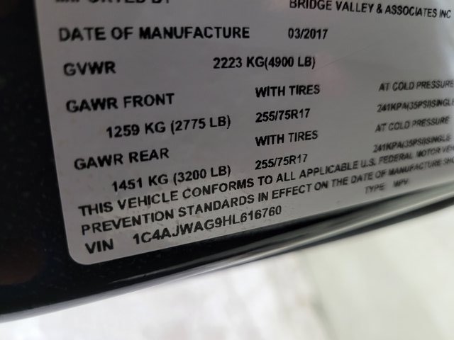 Used 2017 Jeep Wrangler Sport w/ Quick Order Package 23S image 37