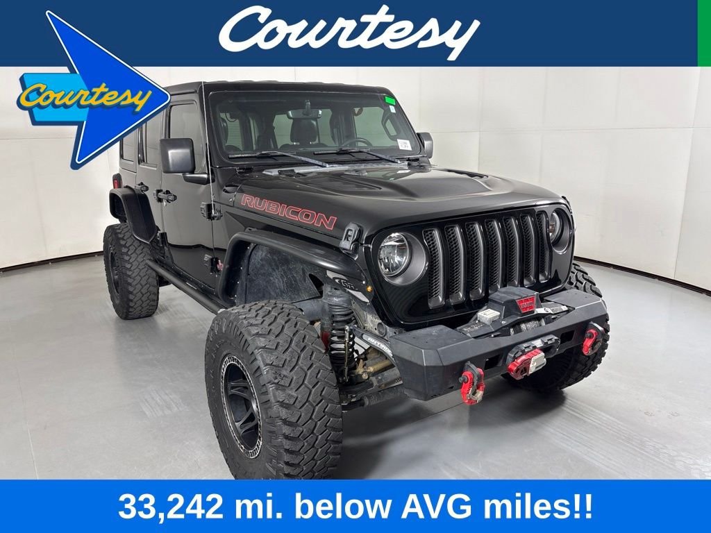 Used 2021 Jeep Wrangler Unlimited Rubicon w/ Xtreme Recon 35" Tire Package AWD/4WD image 1