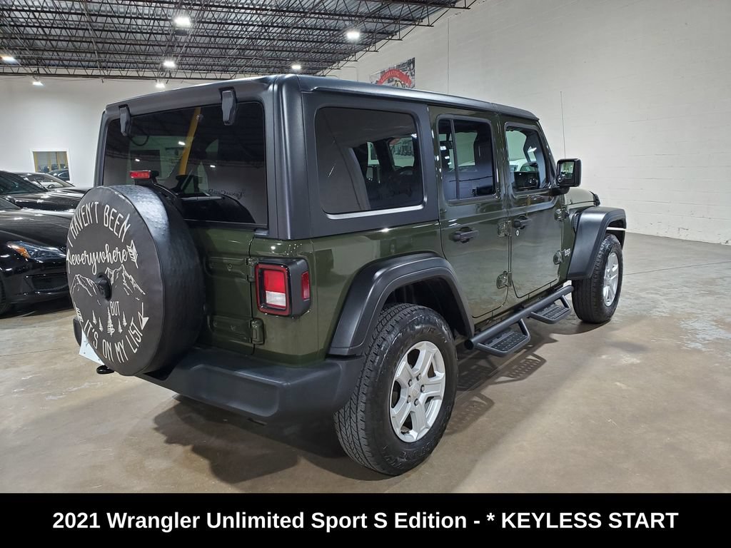 Used 2021 Jeep Wrangler Unlimited Sport AWD/4WD image 9