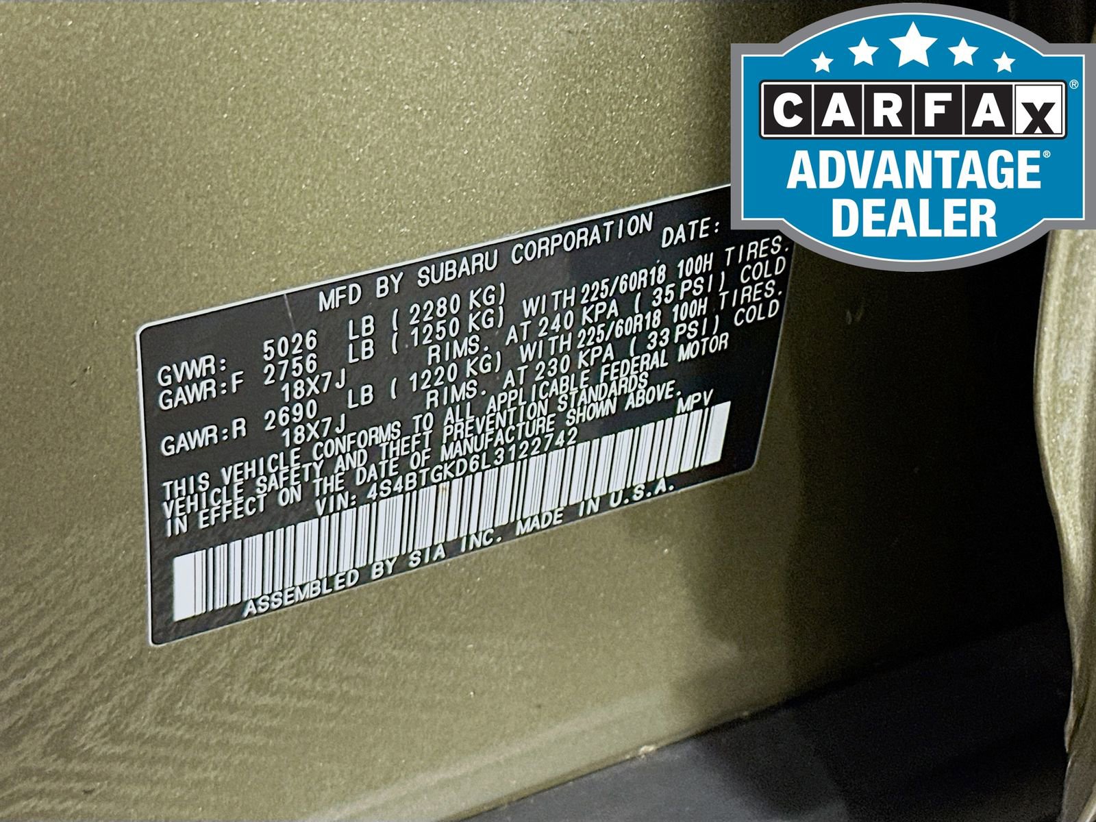 Used 2020 Subaru Outback Onyx Edition XT image 34