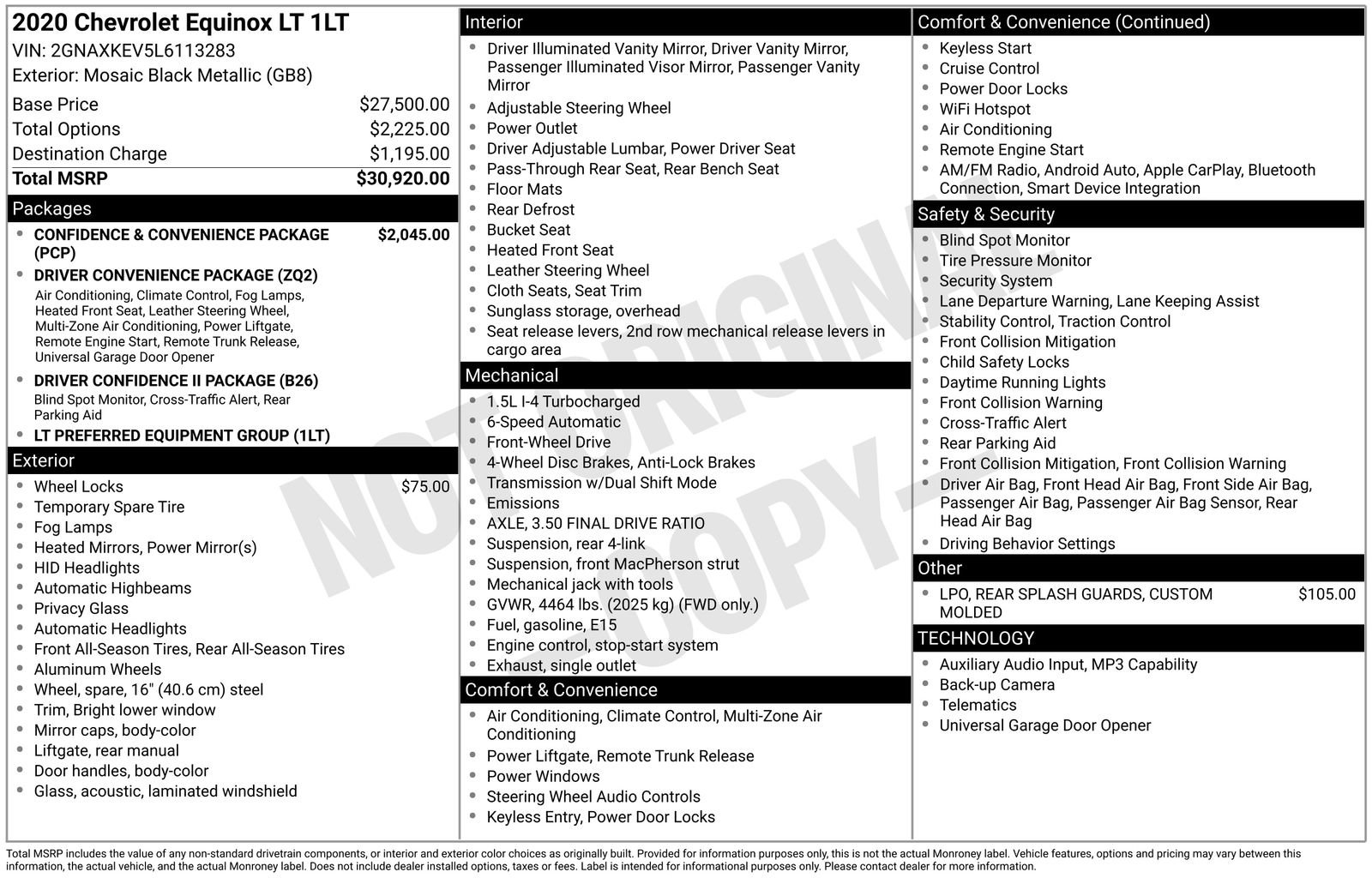 Used 2020 Chevrolet Equinox LT image 6