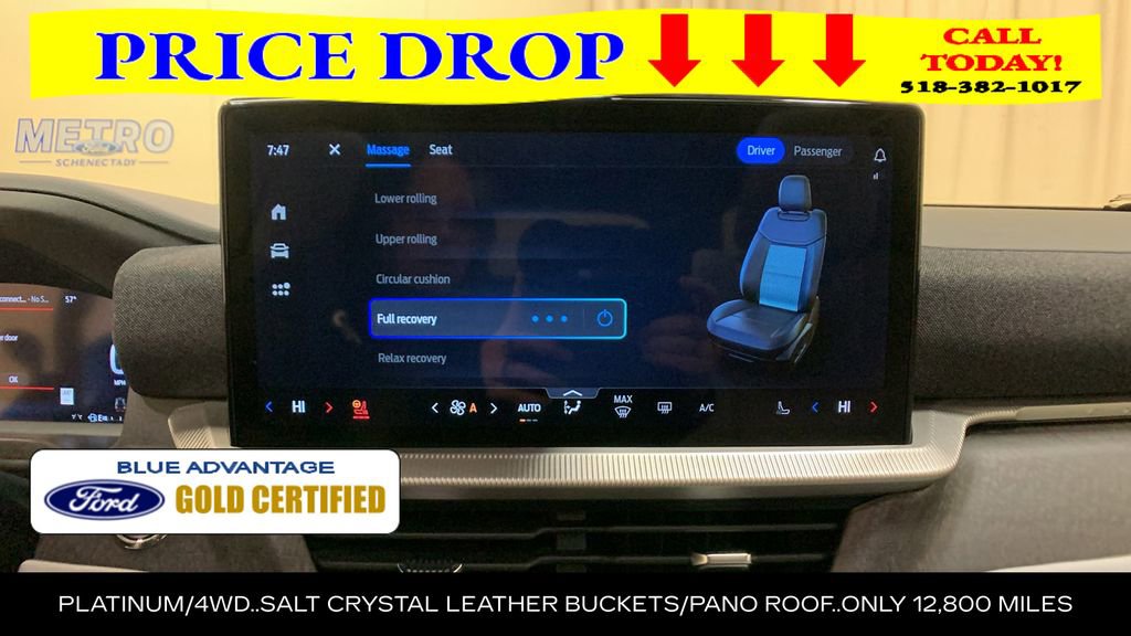 Certified 2025 Ford Explorer Platinum w/ LUX Leather Package AWD/4WD image 49