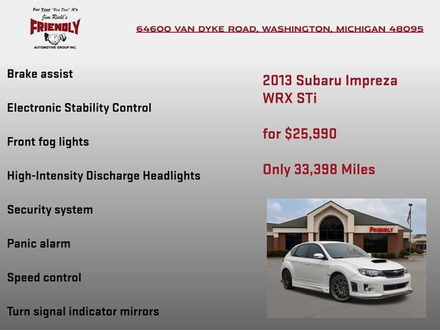 Used 2013 Subaru Impreza WRX STI AWD/4WD image 20