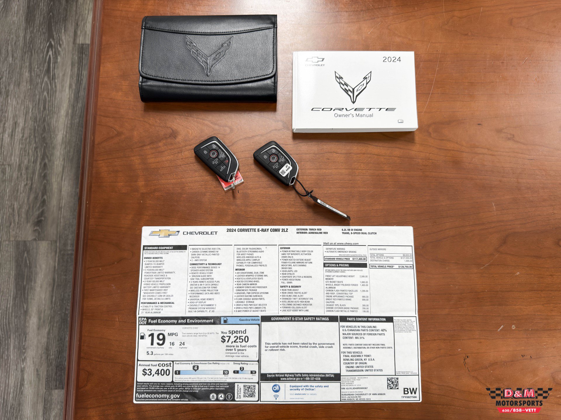 Used 2024 Chevrolet Corvette E-Ray AWD/4WD image 61