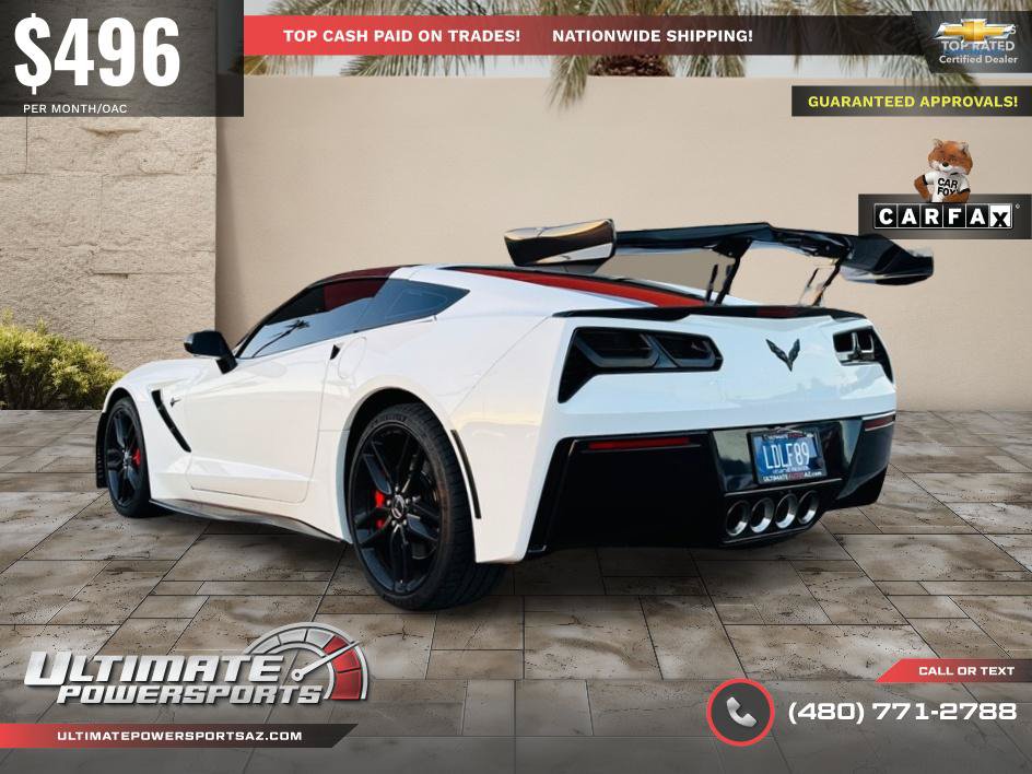 Used 2015 Chevrolet Corvette Stingray Coupe w/ ZF1 Appearance Package RWD image 7