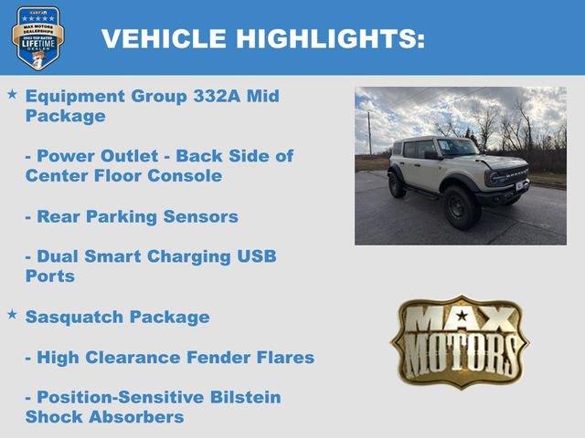New 2025 Ford Bronco Badlands w/ Sasquatch Package image 11