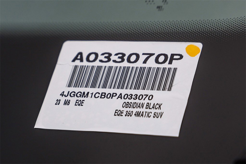 Used 2023 Mercedes-Benz EQE 350+ 4MATIC SUV image 28