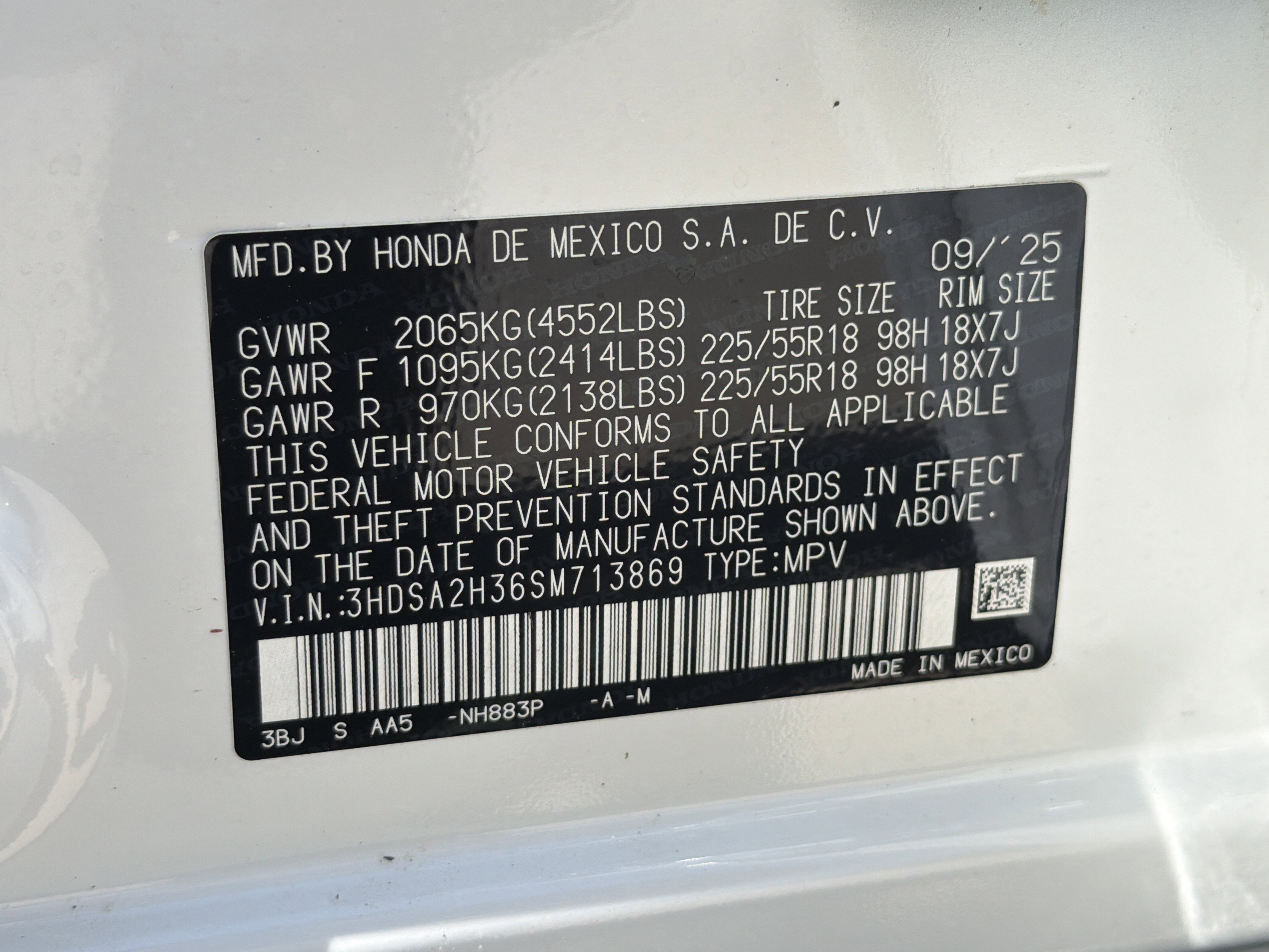 Certified 2025 Acura ADX AWD image 34