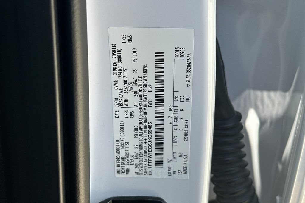 Certified 2018 Ford F150 XLT w/ Equipment Group 301A Mid AWD/4WD image 30