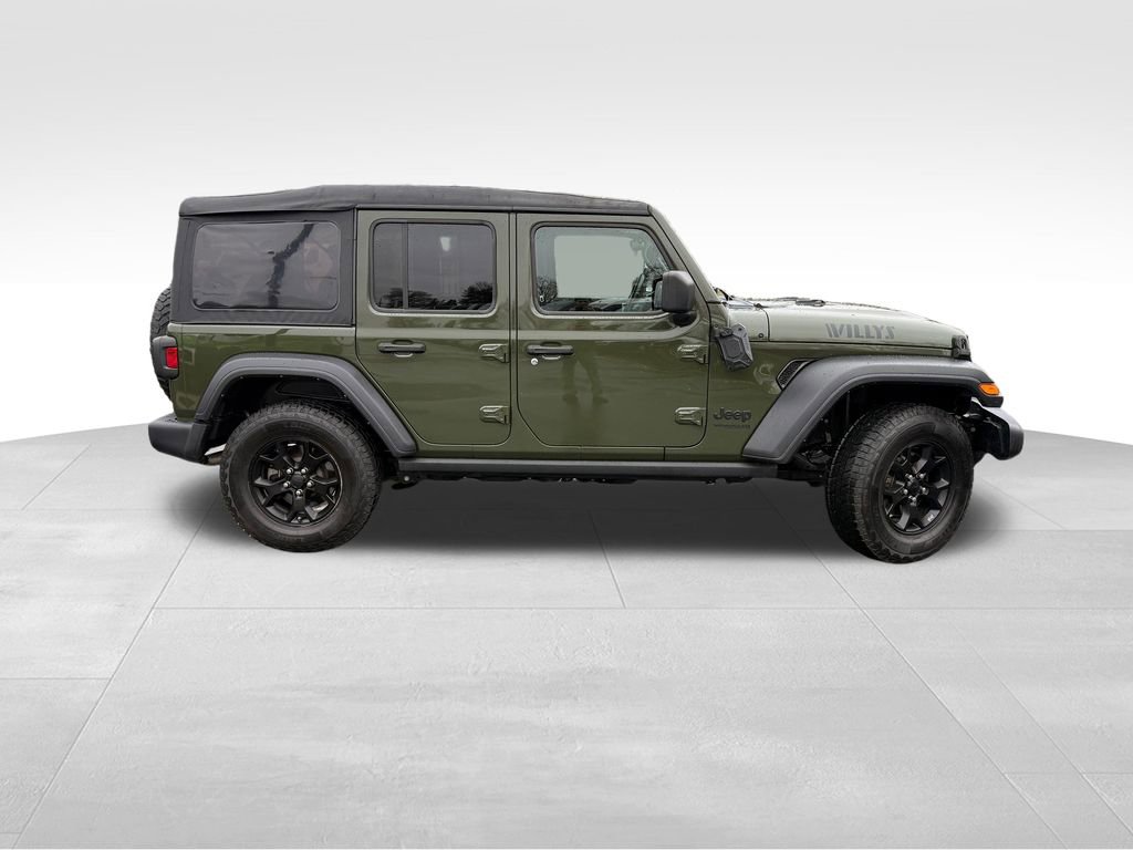 Used 2021 Jeep Wrangler Unlimited Willys image 9