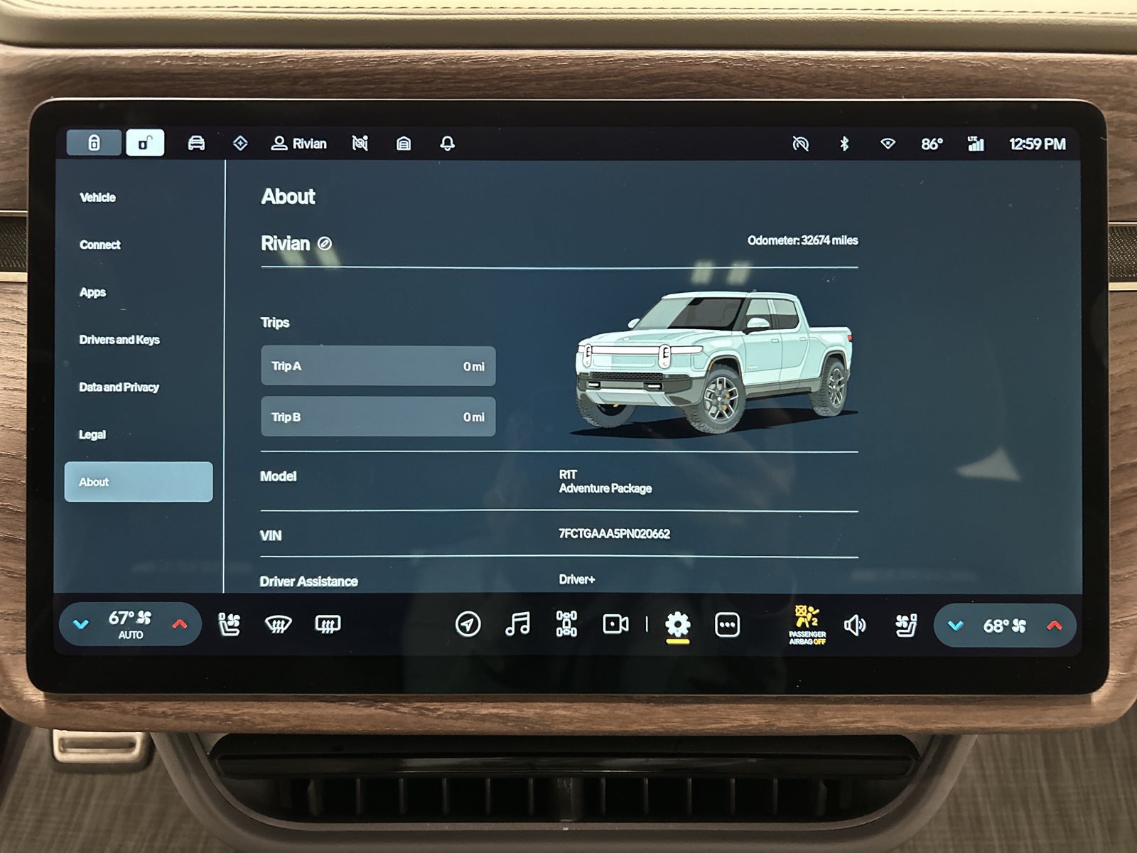 Used 2023 Rivian R1T Adventure Quad AWD/4WD image 27
