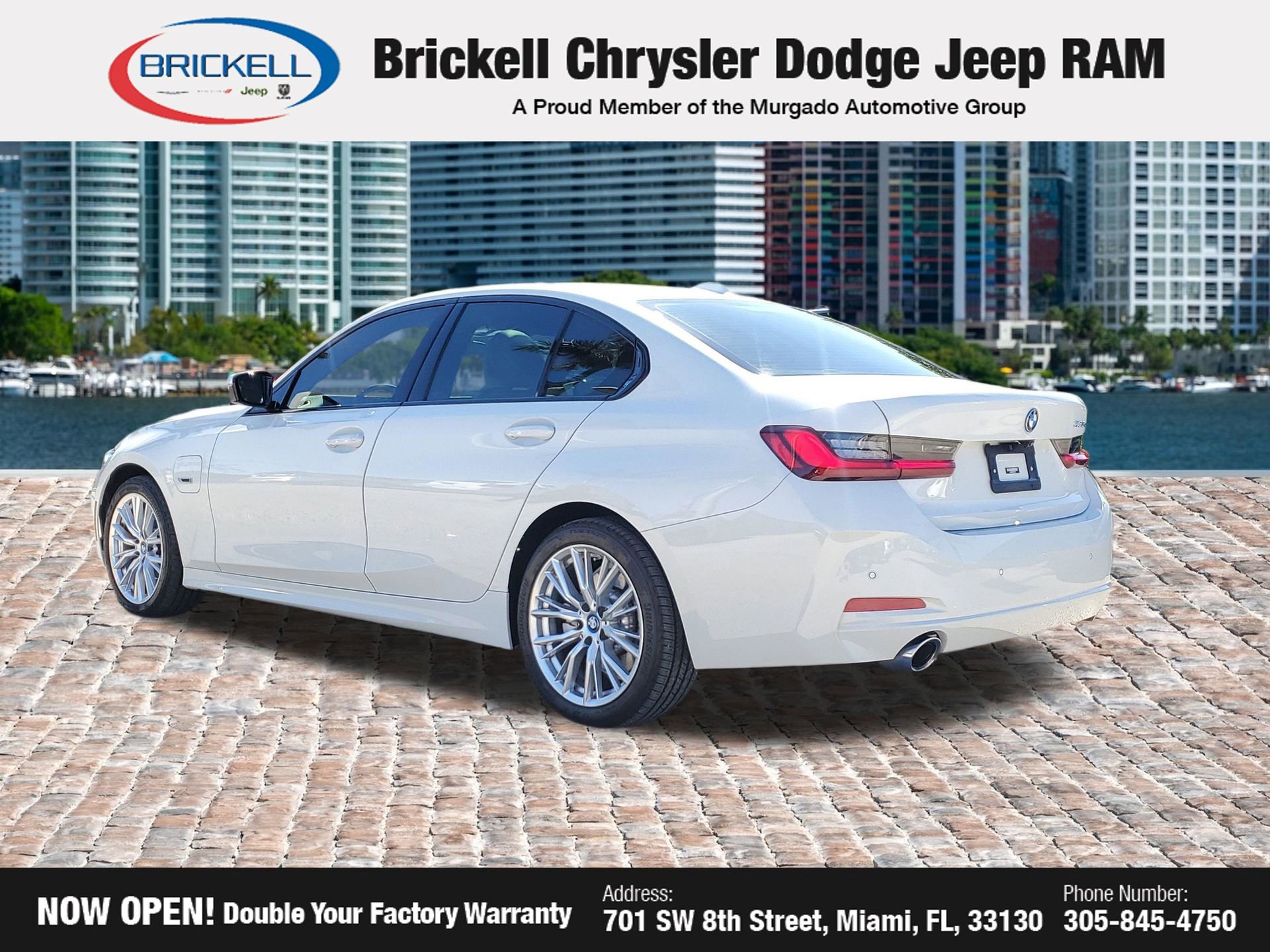 Used 2023 BMW 330e w/ Driving Assistance Package RWD image 4