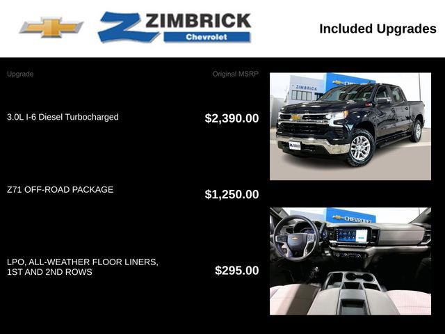 Certified 2024 Chevrolet Silverado 1500 LT w/ Z71 Off-Road Package image 11