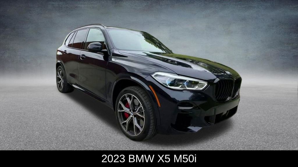 Used 2023 BMW X5 M50i w/ Executive Package AWD/4WD image 3
