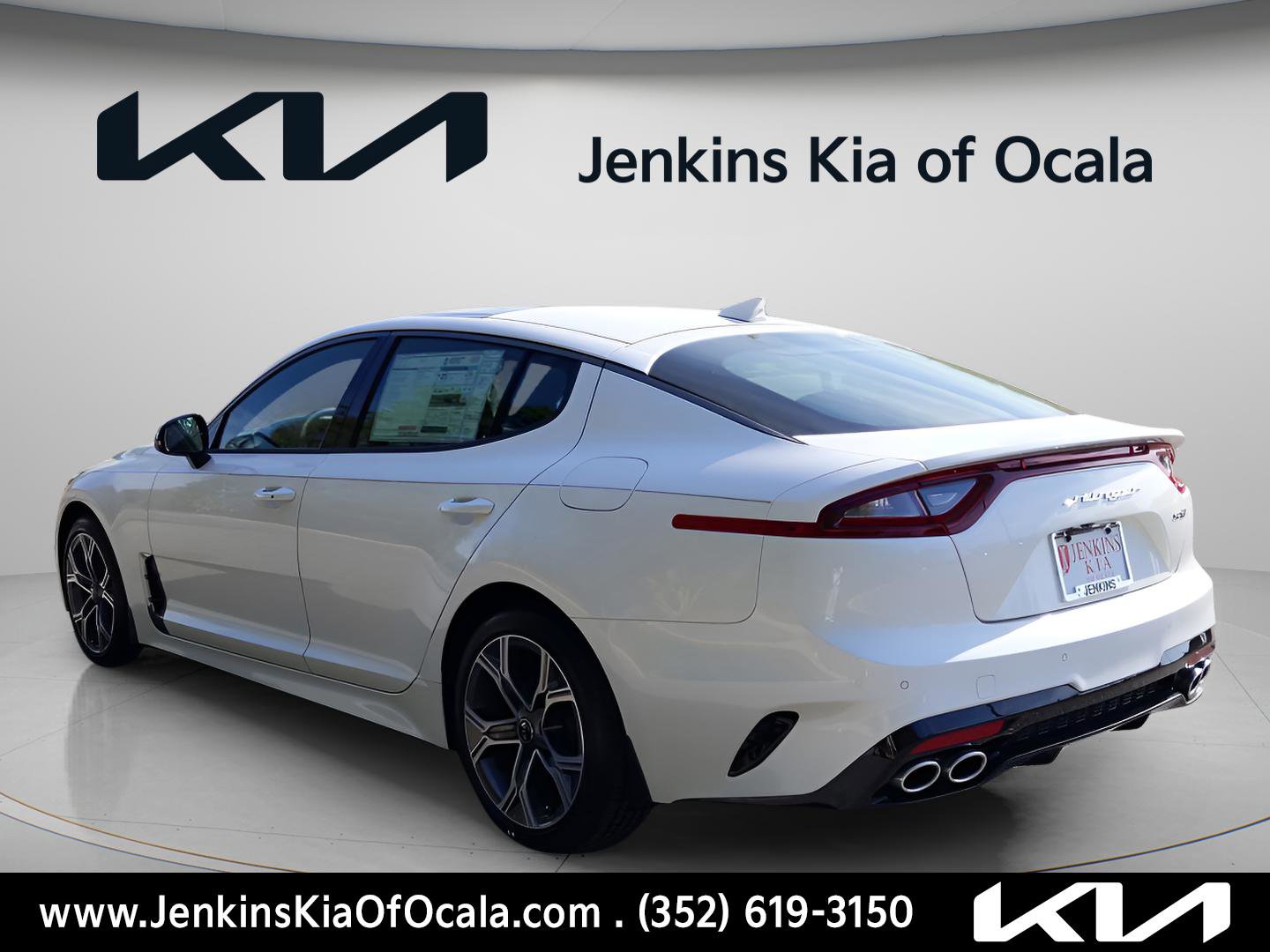 Certified 2021 Kia Stinger GT-Line w/ Sun & Sound Package RWD image 5