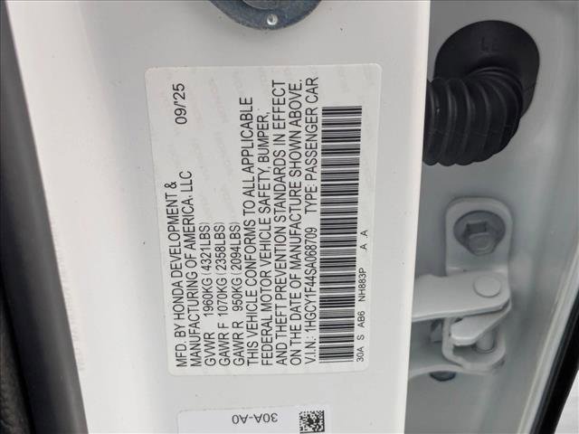 Used 2025 Honda Accord SE image 25