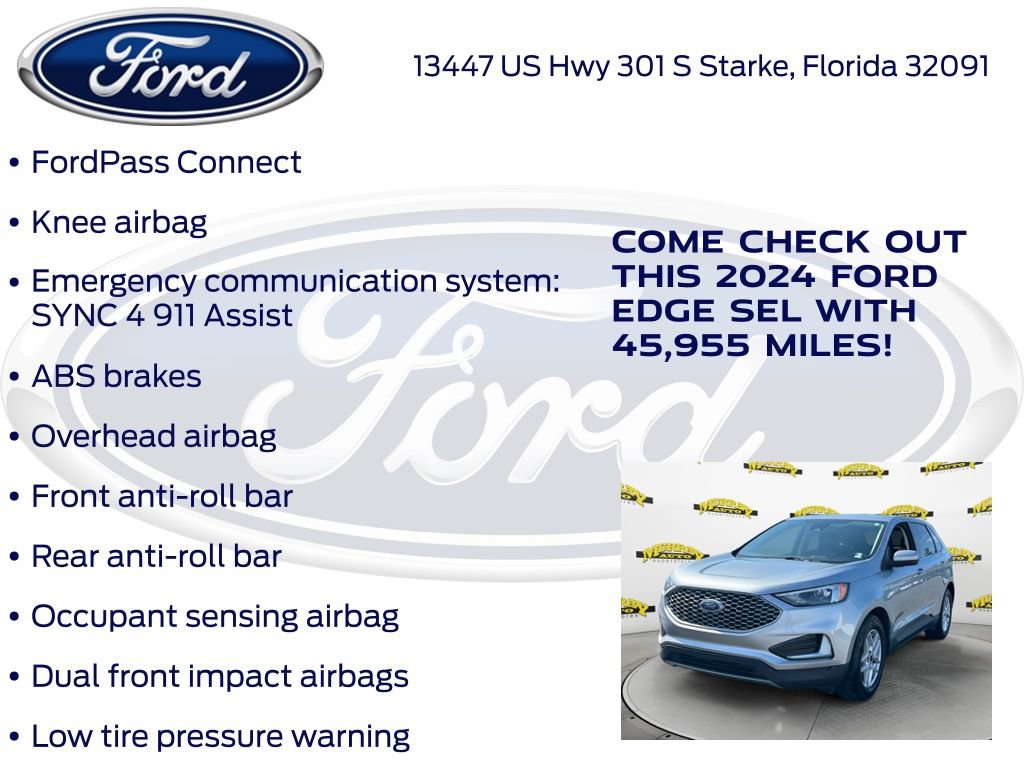 Certified 2024 Ford Edge SEL AWD/4WD image 27