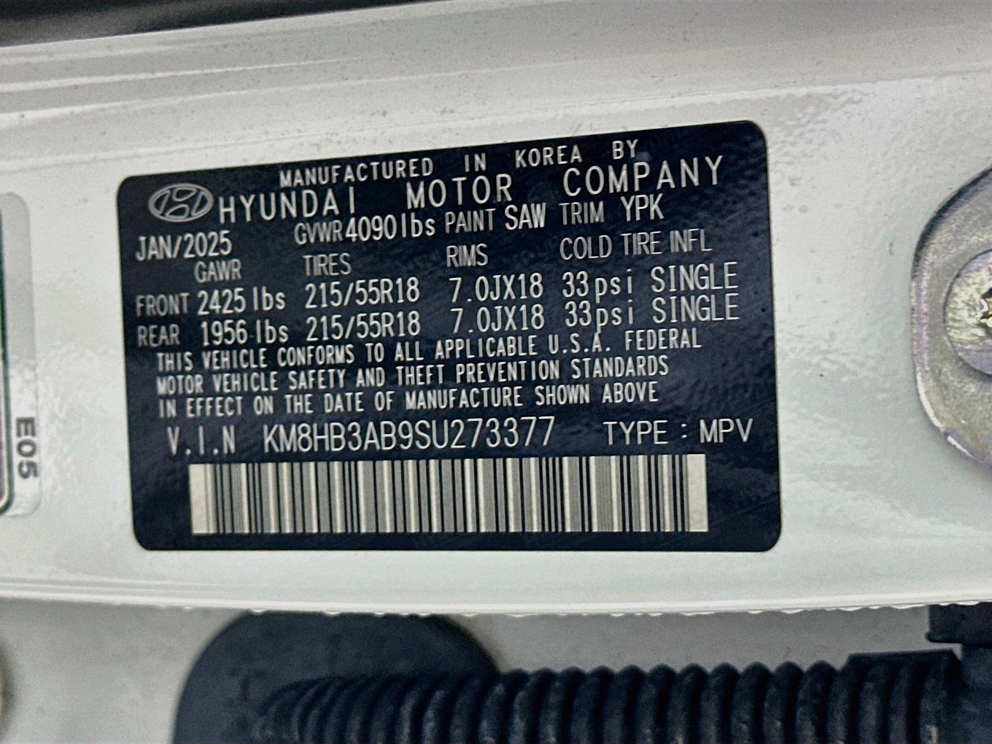 Used 2025 Hyundai Kona SEL FWD image 12