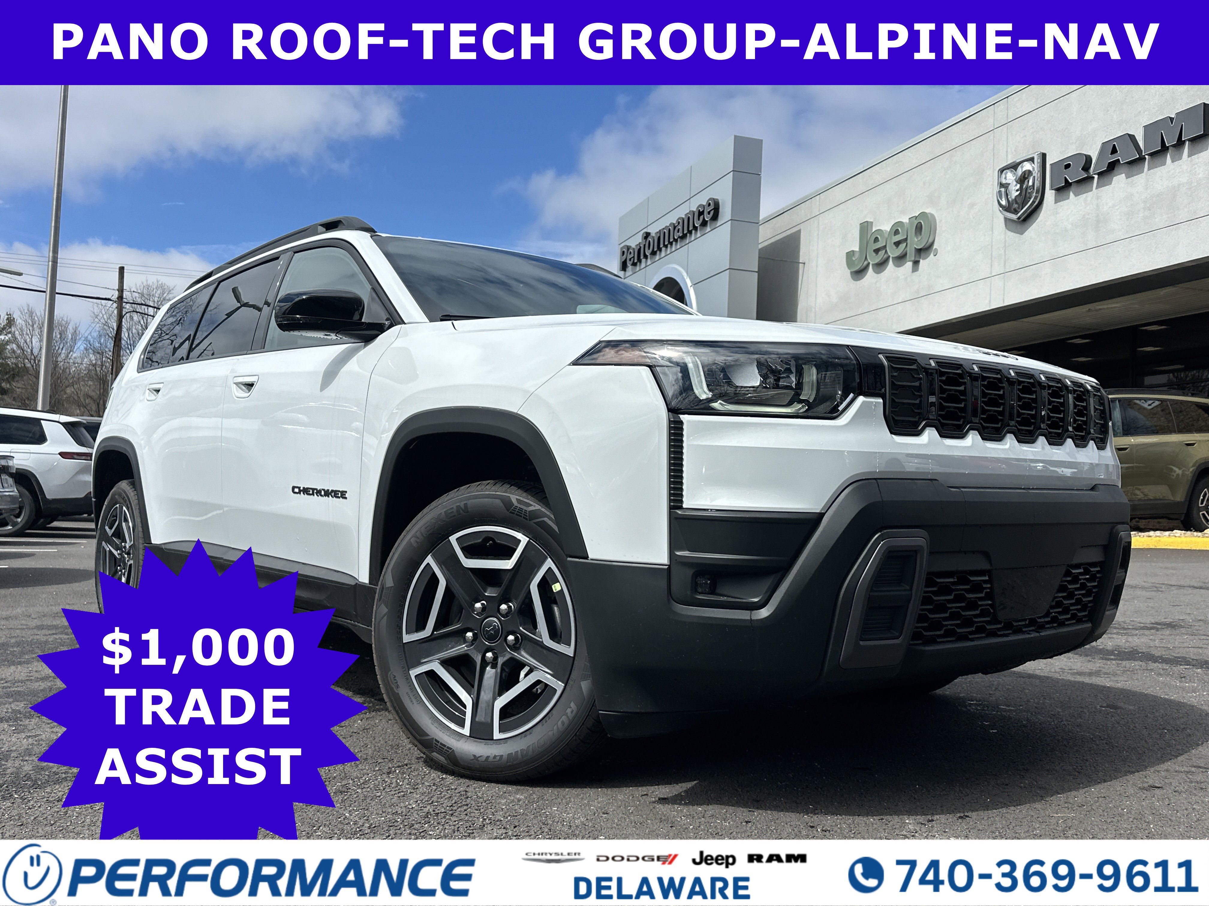 New 2026 Jeep Cherokee Limited AWD/4WD image 1