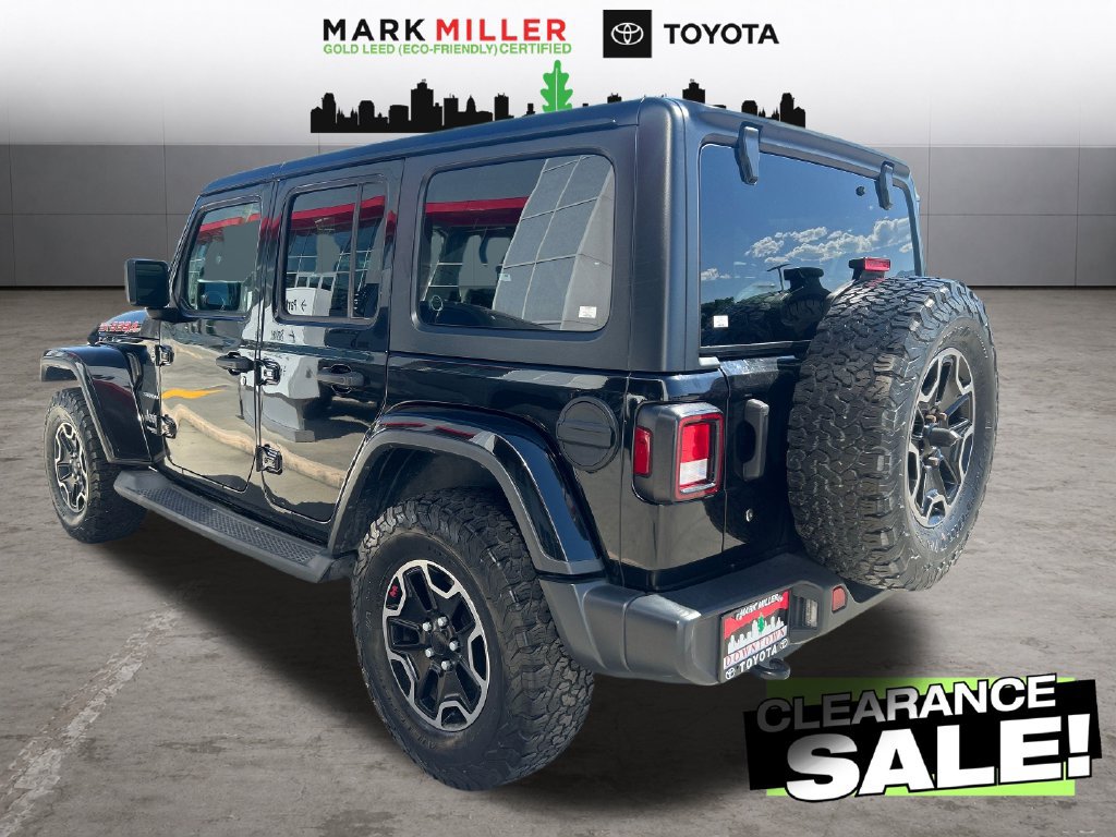 Used 2019 Jeep Wrangler Unlimited Sahara AWD/4WD image 3