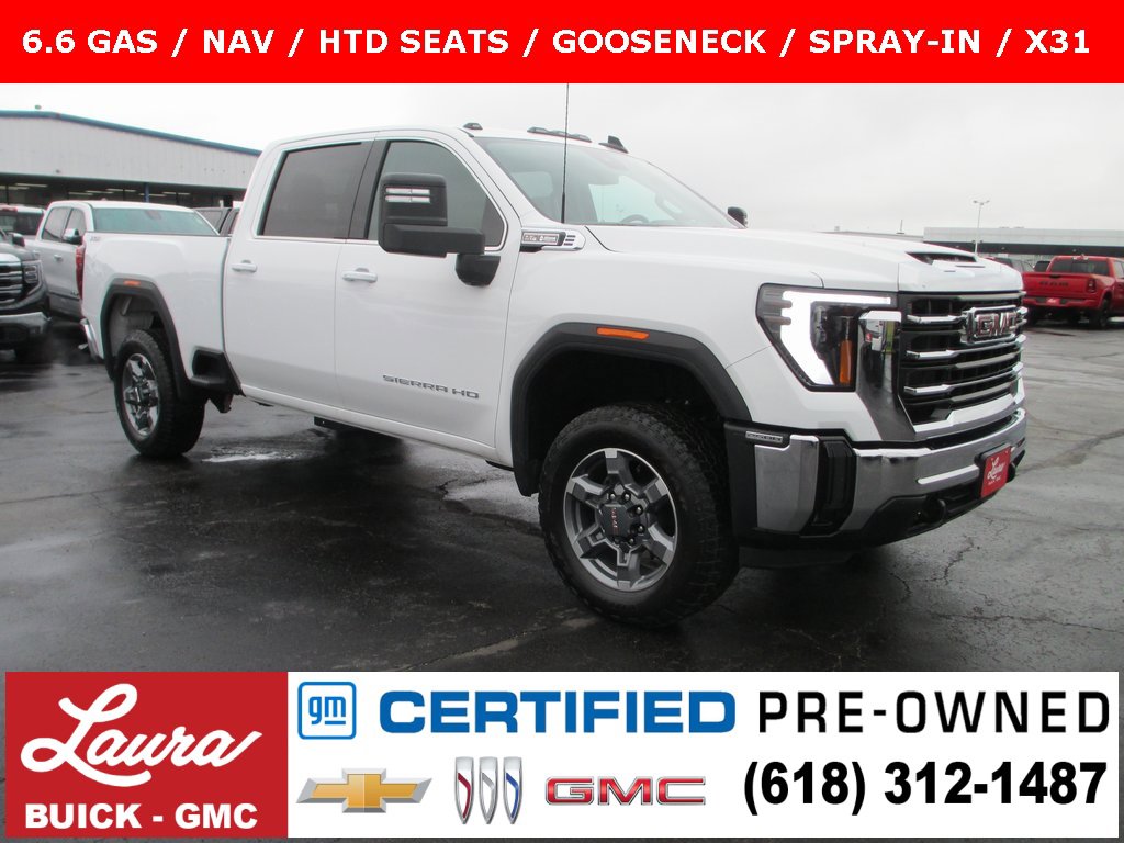 Certified 2025 GMC Sierra 2500 SLE w/ SLE Value Package;