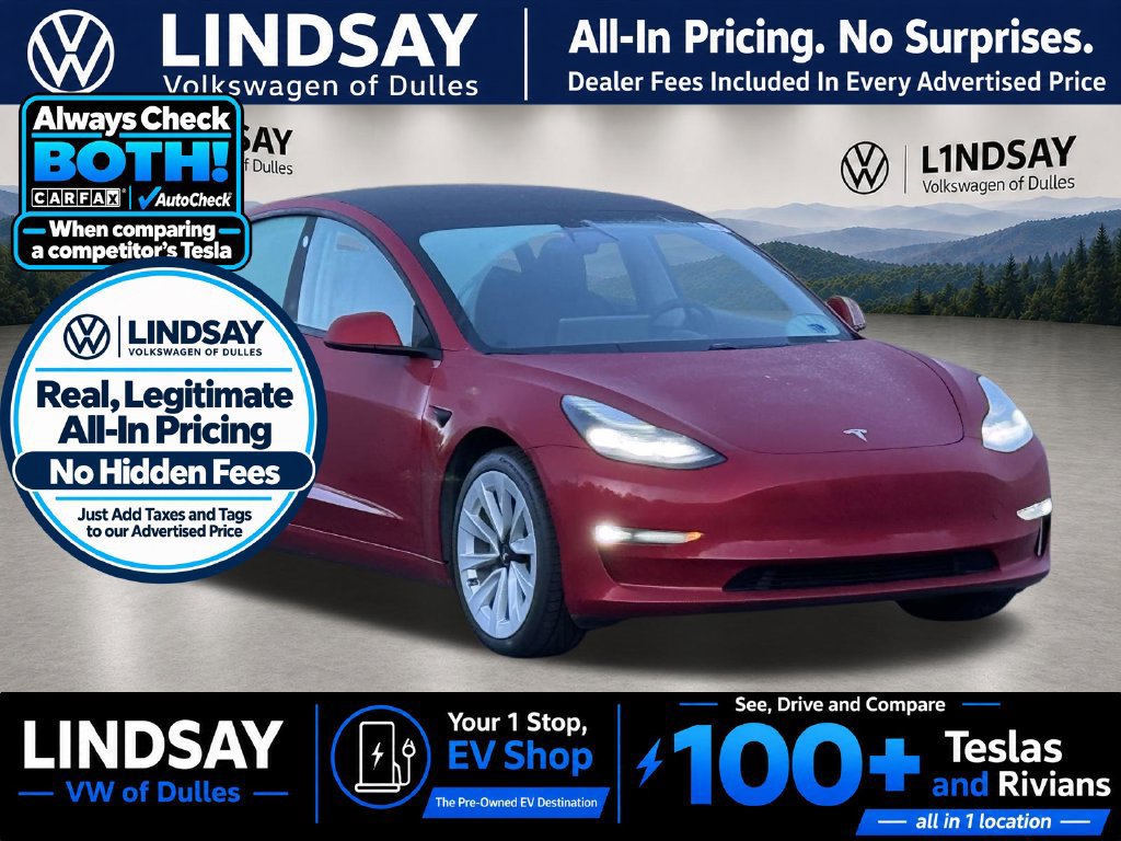 Used 2021 Tesla Model 3 Long Range