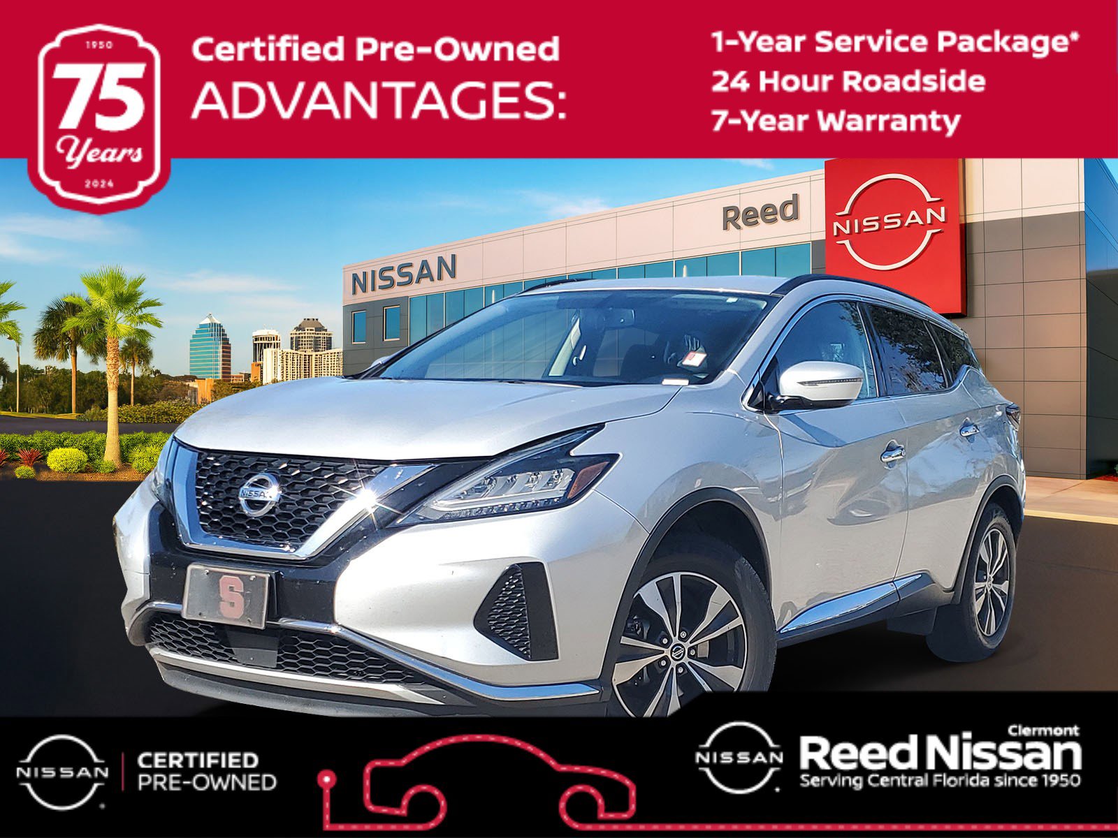 Used 2019 Nissan Murano SV image 1