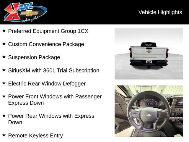 Certified 2025 Chevrolet Silverado 2500 Custom w/ Custom Convenience Package AWD/4WD video 2
